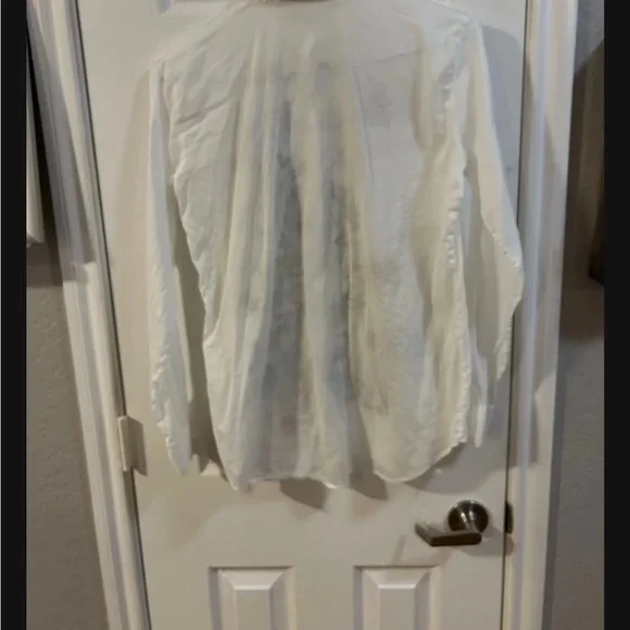 Etro White Shirt with Colorful Embroidery - Picture 5 of 7